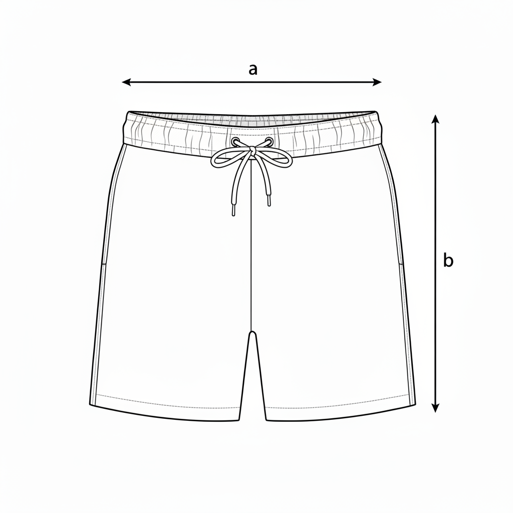 Blood Crowd Horizon Swim Shorts – Premium Streetwear Badehose Schwarz & Weiß