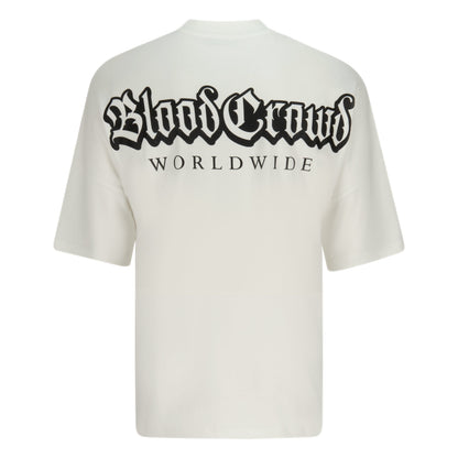 Chain Shirt in Weiss - Rückansicht 