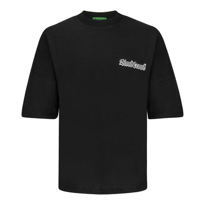 Chain Shirt in Schwarz - Vorderansicht 