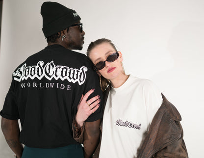 Chain Shirt in Schwarz und Weiss - Detailansicht 