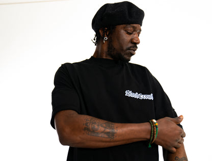 Chain Shirt in Schwarz - Detailansicht 
